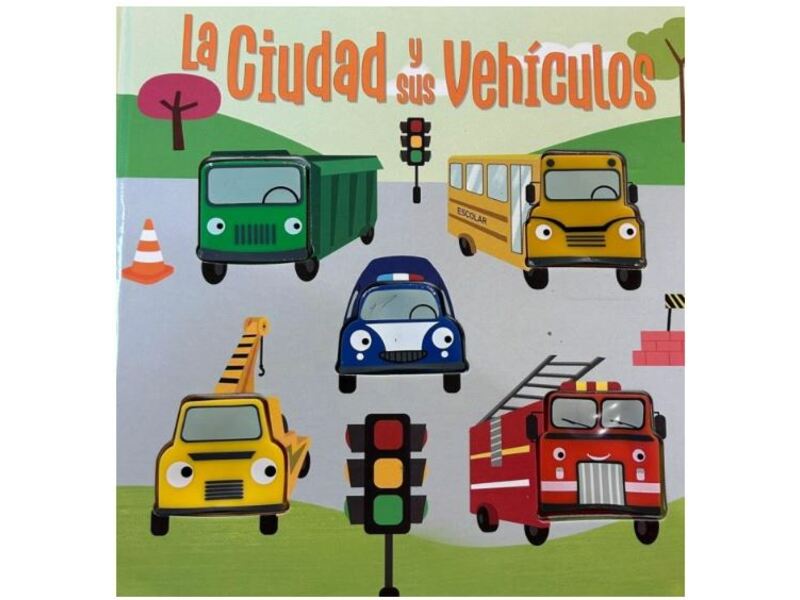 Libro la ciudad y sus vehiculos Col.Cómo suena
