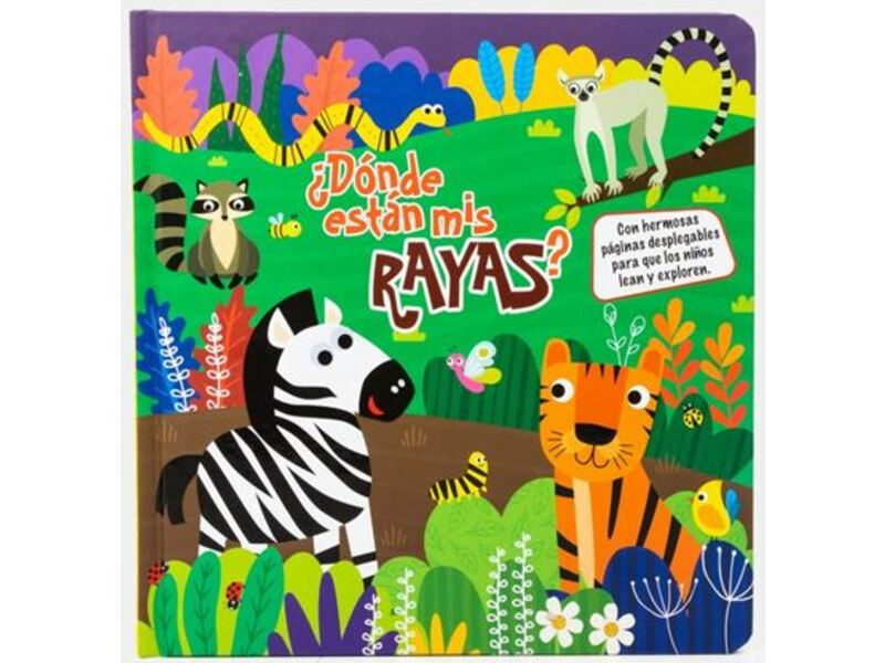 Libro donde estan mis rayas Col.Alitas de cartón