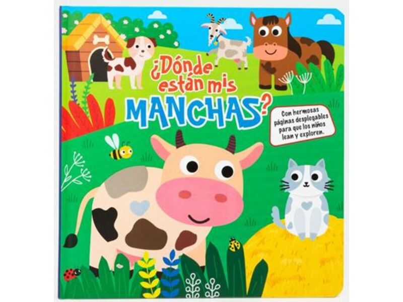 Libro donde estan mis manchas Col.Alitas de cartón