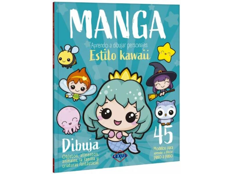 Libro Manga estilo kawaii