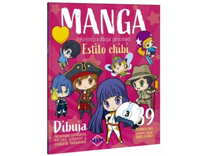 Libro Manga estilo chibi